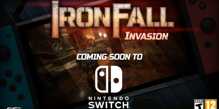 IronFall: Invasion arrive sur Nintendo Switch