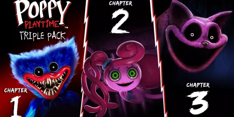 Poppy Playtime Triple Pack arrive en édition physique sur Nintendo Switch