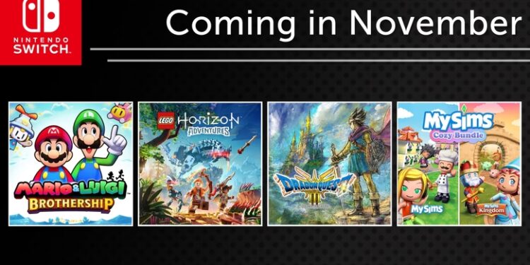 Les sorties Nintendo Switch à ne pas rater en novembre 2024