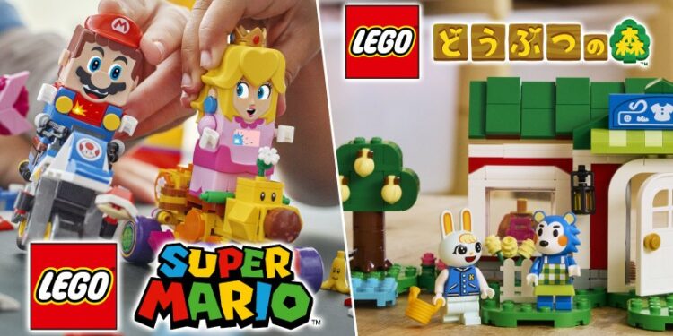 Les sets LEGO Mario Kart et LEGO Animal Crossing arrivent le 1er janvier 2025