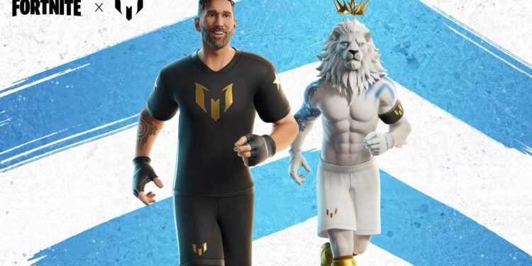 Lionel Messi débarque sur Fortnite