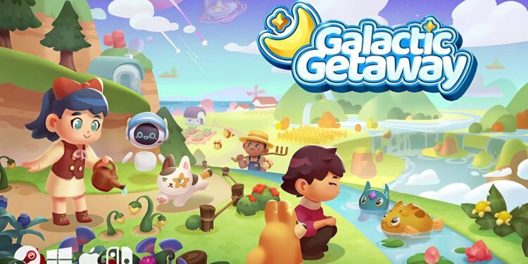 Non, ce n’est pas Animal Crossing mais Galactic Getaway sur Nintendo Switch