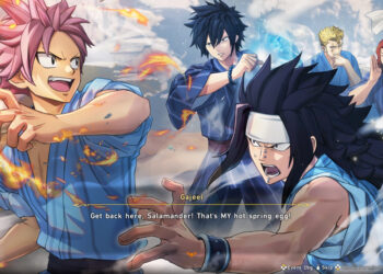 Le nouveau DLC de Fairy Tail 2 introduit le scénario des sources chaudes de Fairy Tail !