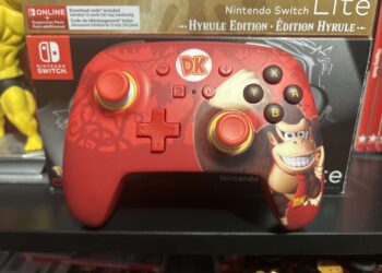 Présentation de la manette PowerA Enhanced Wired Donkey Kong