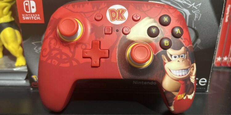 Présentation de la manette PowerA Enhanced Wired Donkey Kong