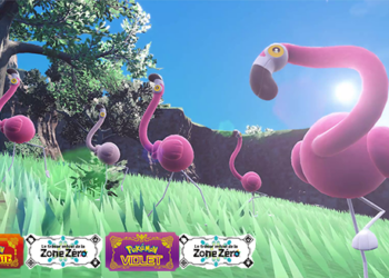 Traquez des volées de Flamenroule lors des apparitions massives de Pokémon Écarlate et Pokémon Violet