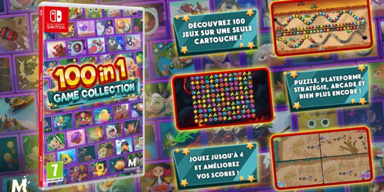 100 in 1 Game Collection en mai sur Nintendo Switch