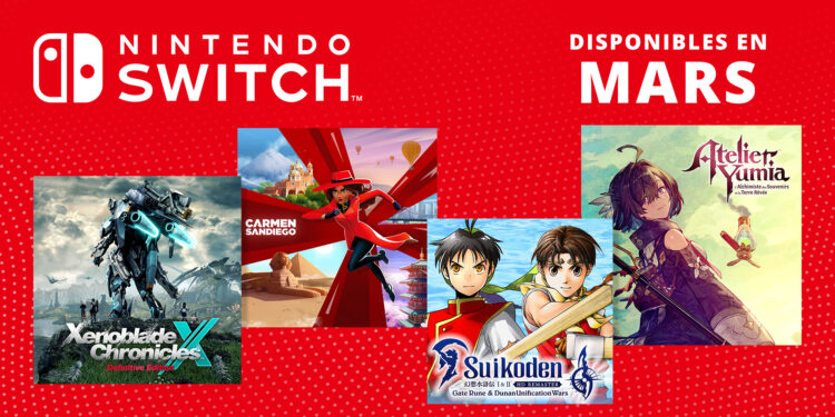 Les sorties Nintendo Switch à ne pas rater en mars 2025