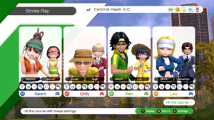 Débloquer tous les personnages et caddies sur Everybody’s Golf Hot Shots