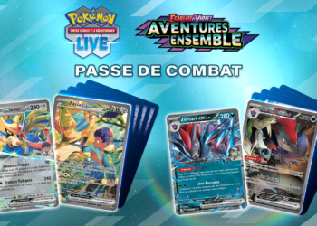 L’extension Écarlate et Violet – Aventures Ensemble du Jeu de Cartes à Collectionner Pokémon sort aujourd’hui