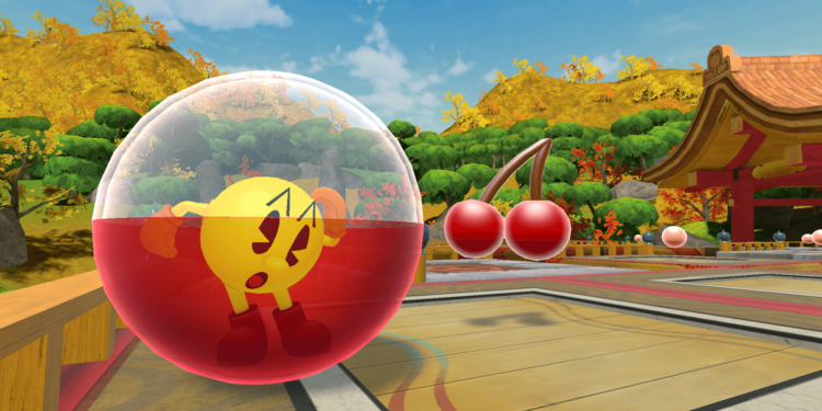 PAC-MAN fait une entrée remarquée dans Super Monkey Ball Banana Rumble !