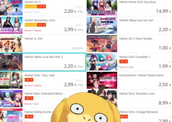 Nintendo semble s’attaquer aux abus sur l’eShop liés aux jeux hentai et autres scam