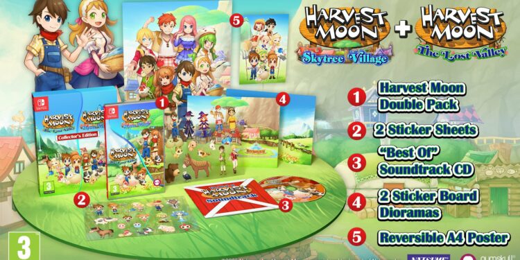 Harvest Moon : The Lost Valley & Skytree Village arrivent sur Switch le 3 juillet 2025