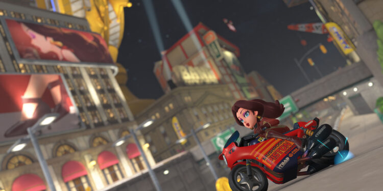 Comparaison des graphismes de Mario Kart World (Switch 2) et de Mario Kart 8 Deluxe