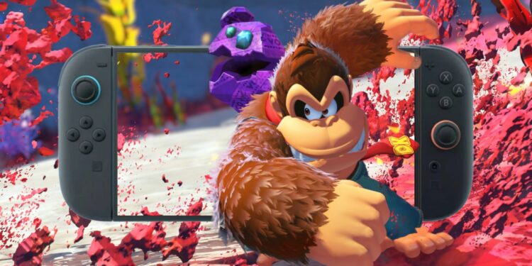 Nintendo vise le 1080p60FPS avec HDR avec Donkey Kong Bananza