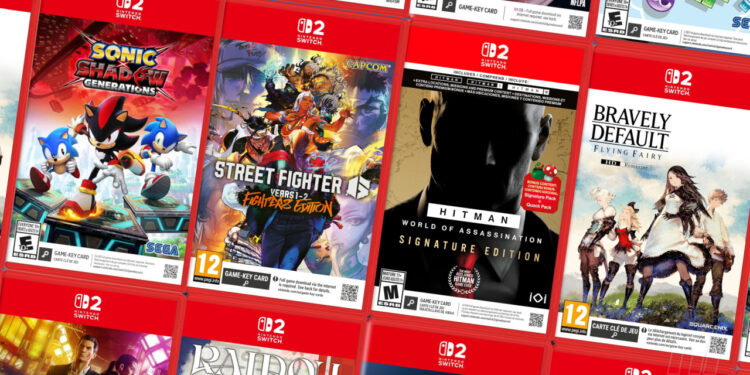 Nintendo revient sur l’introduction des Game-Key Cards pour la Switch 2