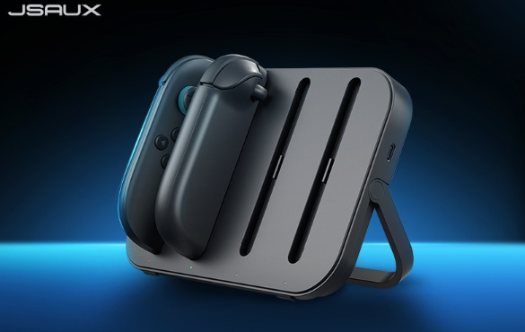 JSAUX présente sa station de charge pliante pour Joy‑Con de la Switch 2