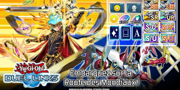 La route vers les mondiaux s’ouvre dans Yu-Gi-Oh! DUEL LINKS et Yu-Gi-Oh! MASTER DUEL !