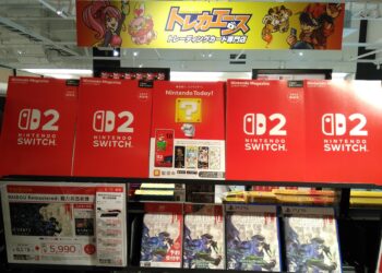 Les boutiques japonaises se préparent au lancement de la Nintendo Switch 2