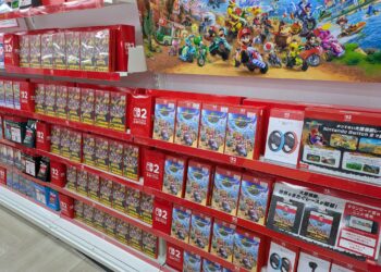 Les boutiques japonaises se préparent au lancement de la Nintendo Switch 2