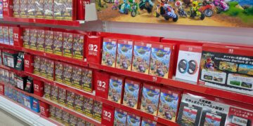 Les boutiques japonaises se préparent au lancement de la Nintendo Switch 2