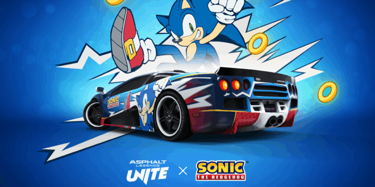 Sonic the Hedgehog et ses amis foncent à toute allure dans Asphalt Legends Unite