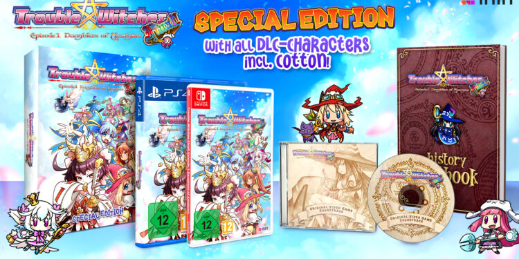 Trouble Witches FINAL! Episode 01: Daughters of Amalgam s’annonce sur Nintendo Switch