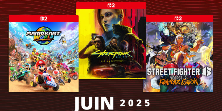 Les sorties Nintendo Switch et Switch 2 à ne pas rater en juin 2025