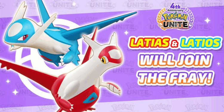 Latias & Latios arrivent dans Pokémon UNITE le 21 juillet 2025