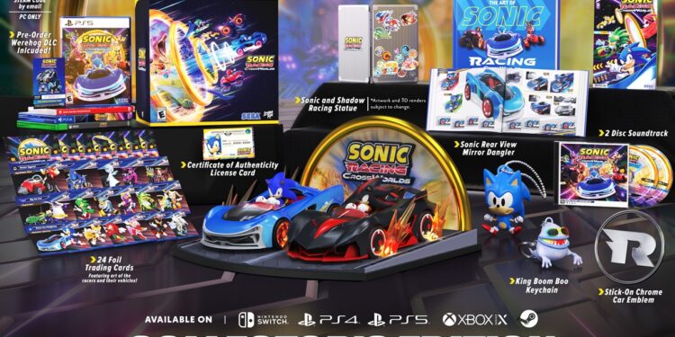Sonic Racing: CrossWorlds fonce vers la Nintendo Switch avec une version Switch 2 et de nombreuses surprises