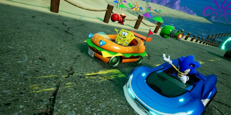 Sonic Racing CrossWorlds : Nickelodeon débarque officiellement… mais ce sera payant
