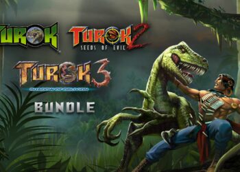 La trilogie Turok remasterisée montrera les crocs en édition physique Switch pour Halloween 2025