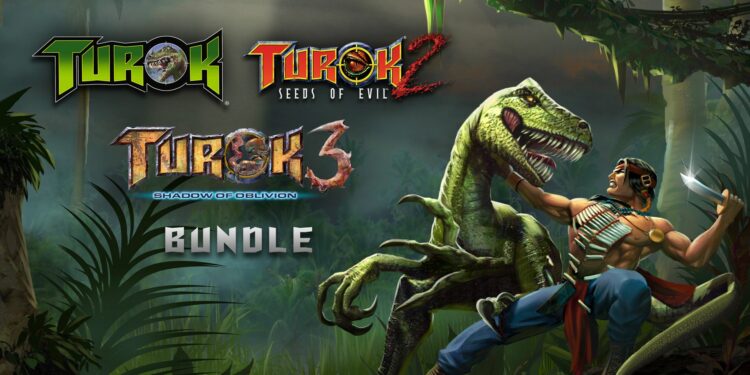 La trilogie Turok remasterisée montrera les crocs en édition physique Switch pour Halloween 2025