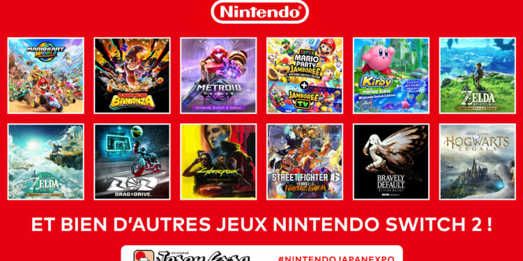 La Nintendo Switch 2 sera à Japan Expo 2025