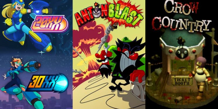 Antonblast, 20XX/30XX et Crow Country arrivent en édition physique sur Nintendo Switch