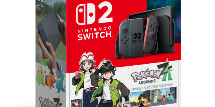 Nintendo annonce un pack Nintendo Switch 2 avec Pokémon LEGENDS Z-A, disponible le 16 octobre 2025