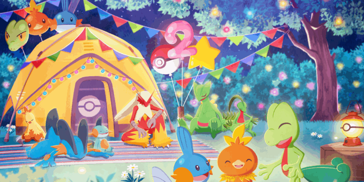 Pokémon Sleep fête ses deux ans avec l’arrivée de Pokémon adorés des fans et découverts pour la première fois à Hoenn