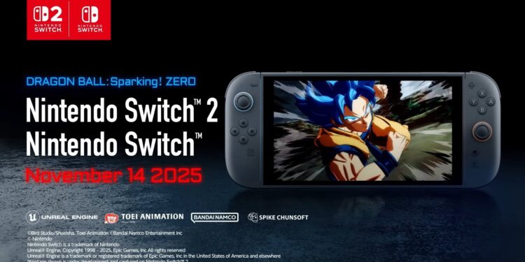 Dragon Ball: Sparking! ZERO – Comparatif des performances sur Nintendo Switch et Switch 2