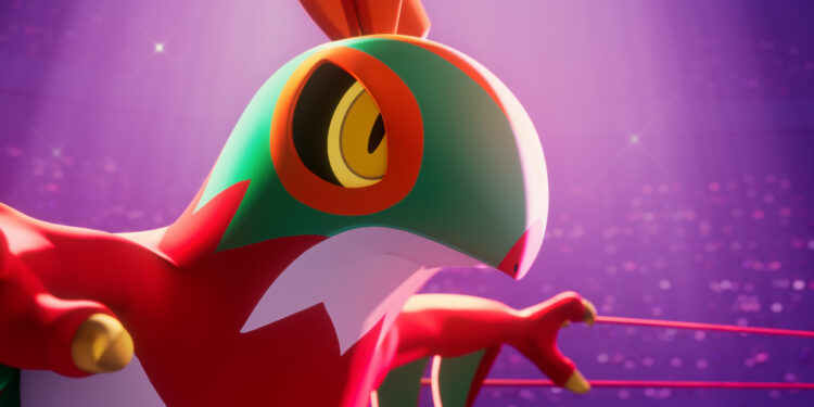 Méga-Brutalibré, le Pokémon Catcheur, entre sur le ring dans Légendes Pokémon : Z-A