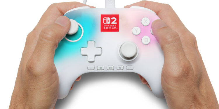 PowerA électrise la Nintendo Switch 2 avec sa manette Advantage équipée de la technologie RGB Lumectra