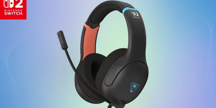 Turtle Beach dévoile son nouveau casque filaire Airlite Fit officiel pour Nintendo Switch 2