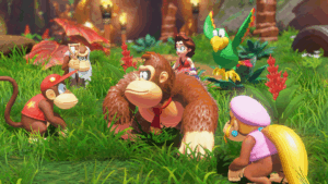 Les événements mensuels débarquent dans Donkey Kong Bananza : île de DK et course aux émeraudes
