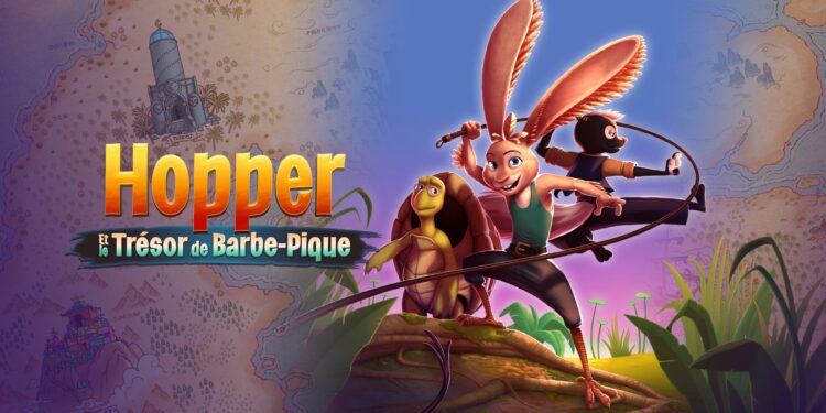 Hopper et le trésor de Barbe-pique (Chickenhare and the treasure of Spiking-Beard)