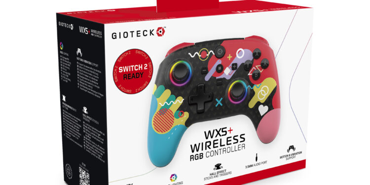 Test des manettes Gioteck WX5 et WX5+ (Nintendo Switch / Nintendo Switch 2)