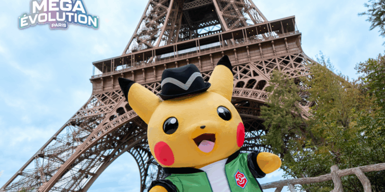 The Pokémon Company International invite Paris à fêter l’année de la Méga-Évolution avec une aventure à travers la ville