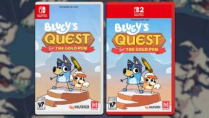 Bluey’s Quest for the Gold Pen arrive sur Nintendo Switch et Switch 2 en 2026