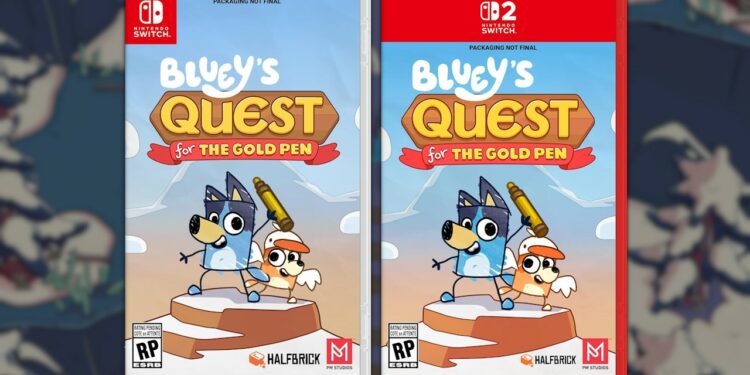 Bluey’s Quest for the Gold Pen