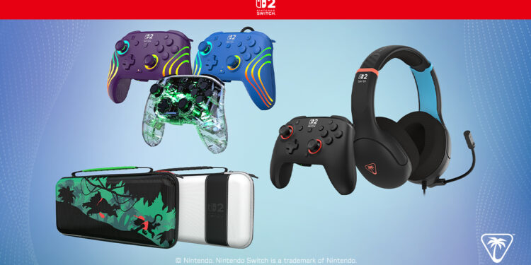 Turtle Beach dévoile de nouveaux accessoires officiels Switch 2
