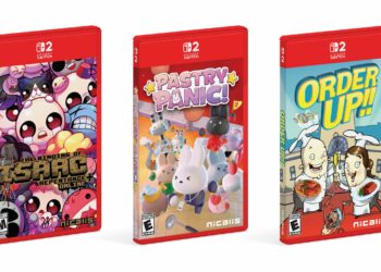 Nicalis confirme Binding of Isaac et Order Up!! sur Switch 2 et annonce Pastry Panic!