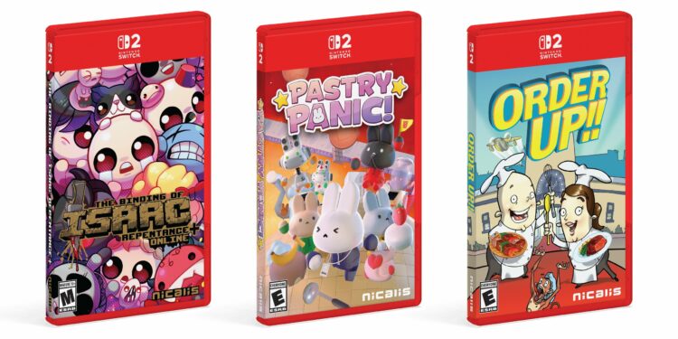 Nicalis confirme Binding of Isaac et Order Up!! sur Switch 2 et annonce Pastry Panic!